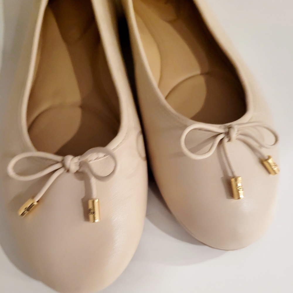 Lauren Ralph Lauren Leather Ballet Flats - Picture 5 of 6